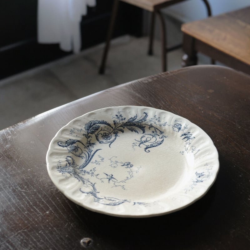 ジアン ランソー Gien Rinceaux ディナー 皿 アンティーク ジアン ランソー Gien Rinceaux ディナー 皿 アンティーク
