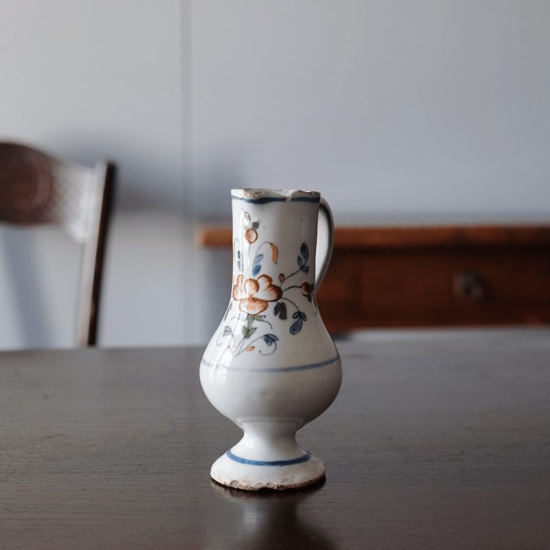 オイルピシェ 花柄 フランス アンティーク 0501476 | jinen_antique オイルピシェ 花柄 フランス アンティーク 0501476 | jinen_antique
