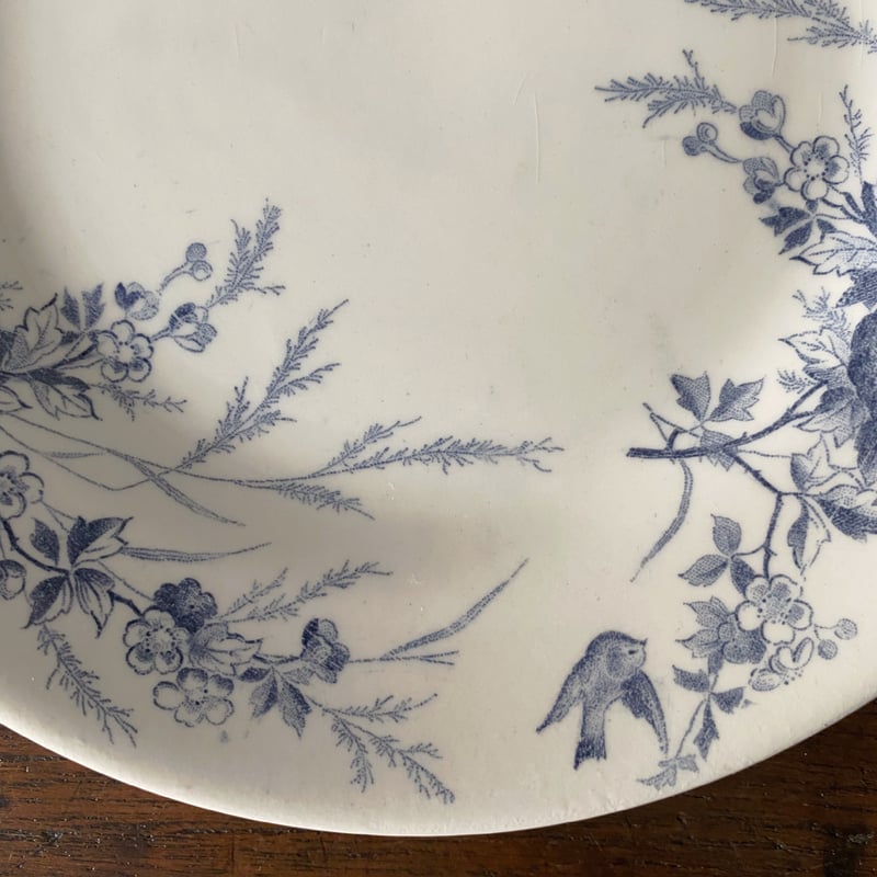 クレイユモントロー リノット Creil&Montereau Linotte デザート皿 平皿