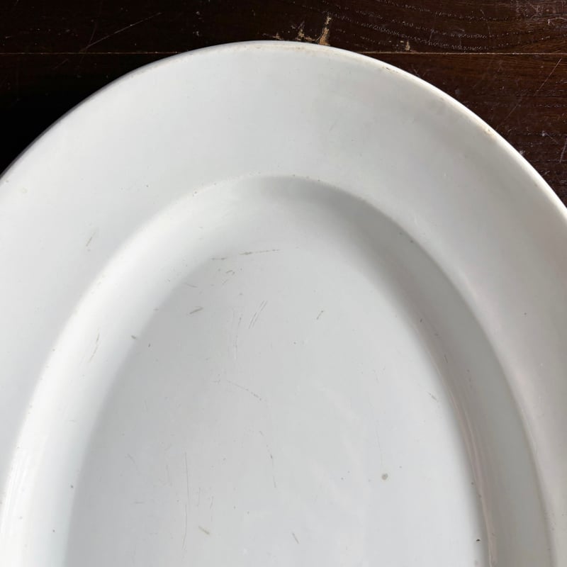 Creil & Montereau オーバル皿 楕円皿 クレイユモントロー クレイユ