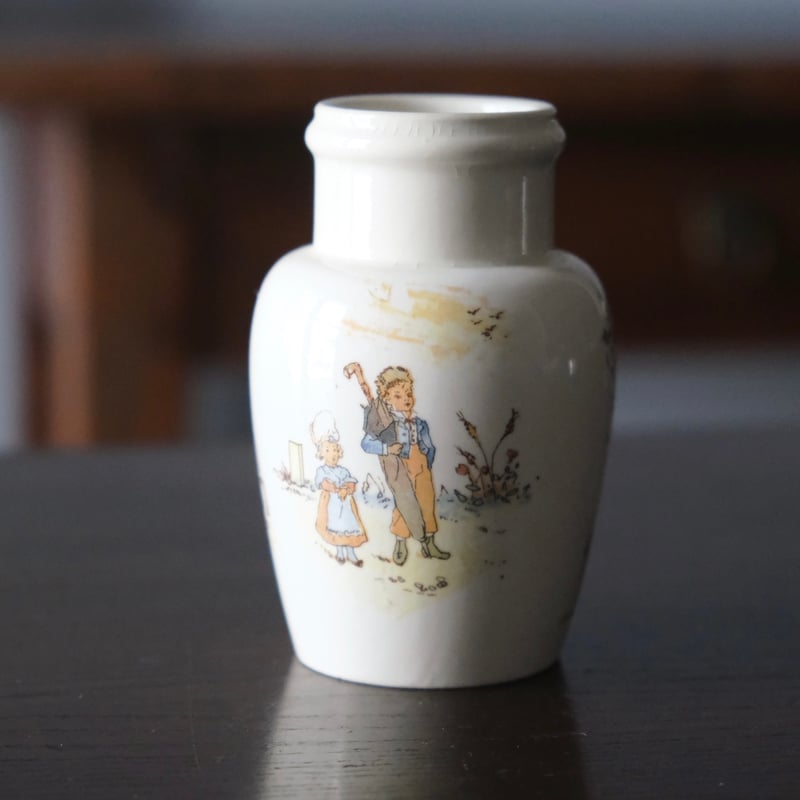 Lunéville リュネヴィル マスタードポット h9.8cm フランス