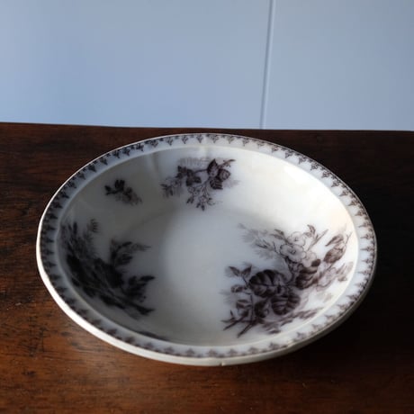 【希少価値】アンティークタイル サルグミンヌ アヤメ CATEGORY サラディエ | jinen_antique