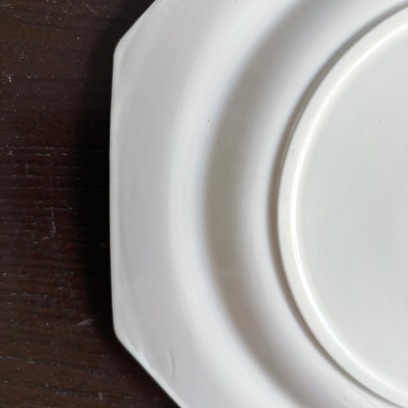 Digoin & Sarreguenines ディゴワン サルグミンヌ オクトゴナル 平皿 フ