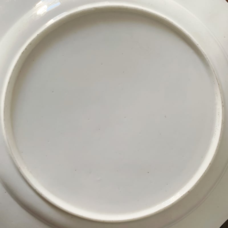 tournai トゥルネー （トルネイ）軟質磁器 花リム レリーフ 皿