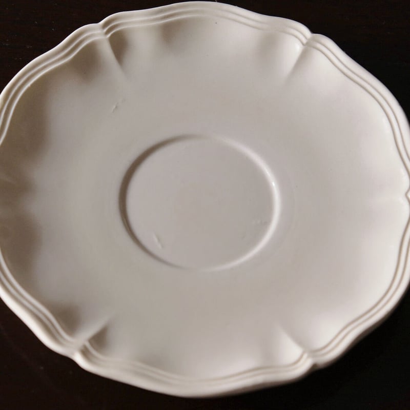 美品˚✧₊フランスアンティーク˚✧ サルグミンヌの花リムꕤ︎︎大皿❁⃘˚✧⁎ Sarreguemines / サルグミンヌ 花リム 大皿 | quelque jour