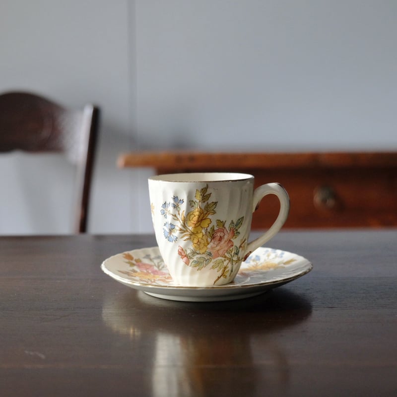 サルグミンヌ U&C カップ & ソーサー Louis XV アンティーク サルグミンヌ U&C カップ & ソーサー Louis XV アンティーク