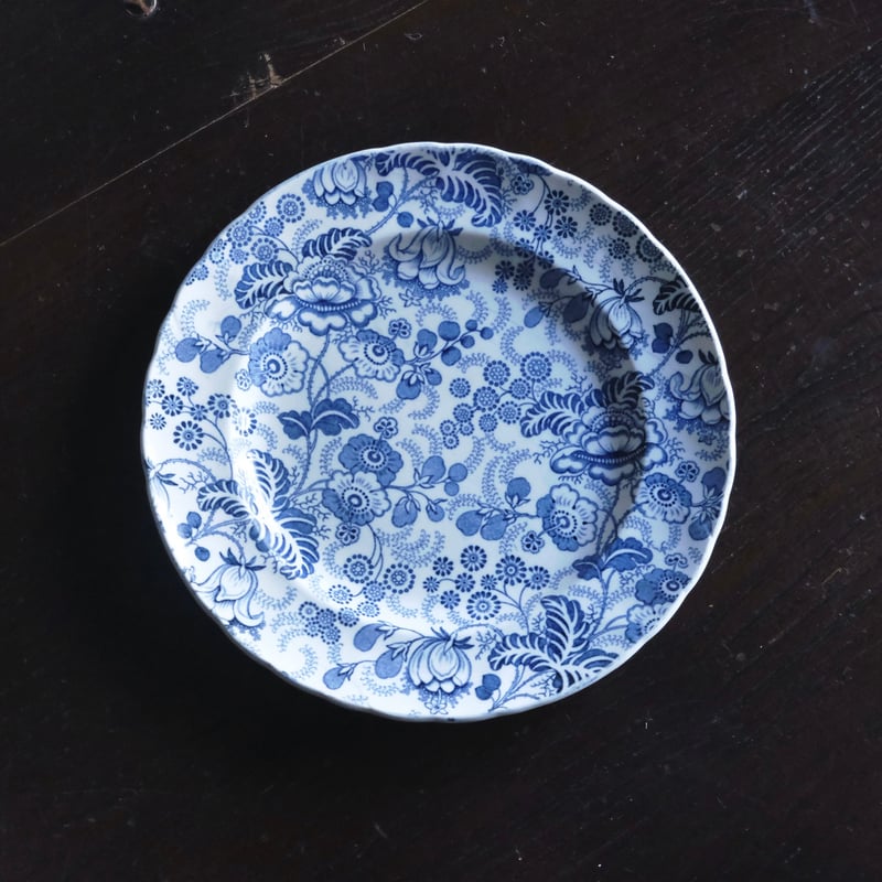 J.Vieillard&Cie/Bordeaux ボルドー タピスリー 平皿 φ20.6cm
