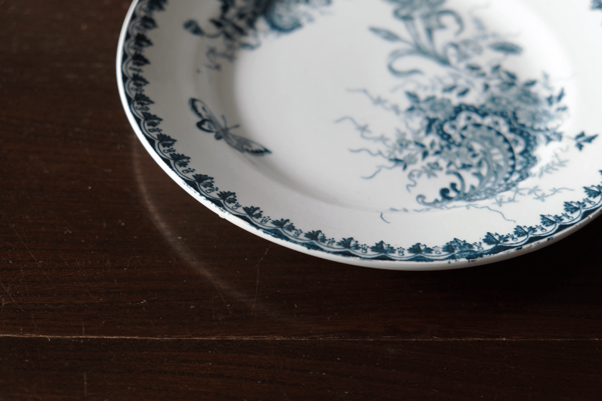 サンタマン LOUIS XV ルイ15世 平皿 リム皿 φ19.3cm サンタマン LOUIS XV ルイ15世 平皿 リム皿 φ19.3cm
