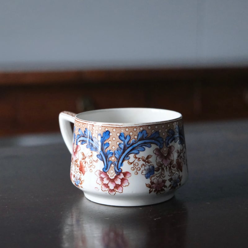 BFK ショコラカップ＆ソーサー Olga 手彩色検フランスアンティークベルギー BFK ショコラカップ＆ソーサー Olga 手彩色検フランス