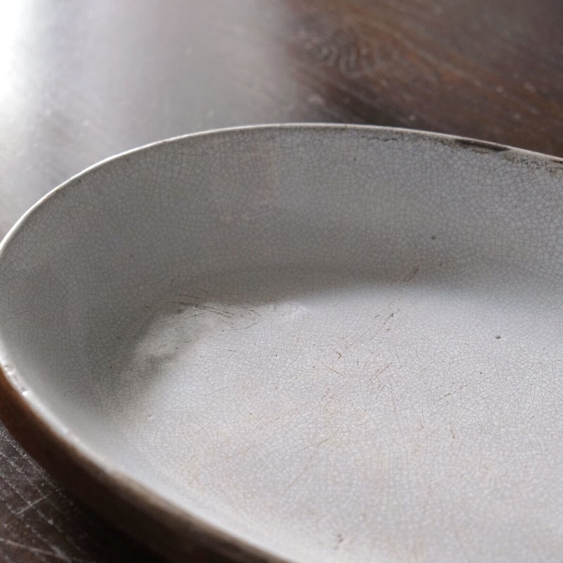 キュノワール　オーバルグラタン皿　　　　　　　　アンティーク キュノワール グラタン皿 楕円皿 オーバル アンティーク 050879