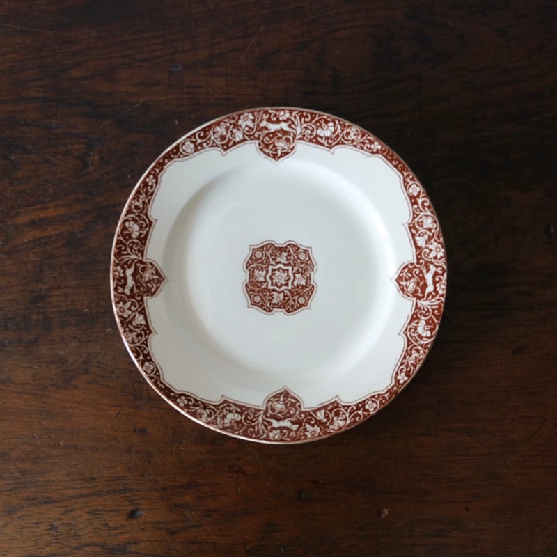J.Vieillard&Cie Bordeaux ボルドー うさぎ 平皿 デザート皿 フランス