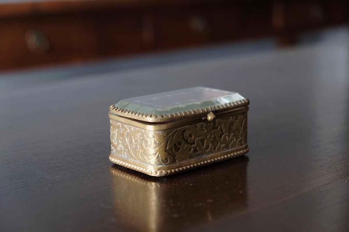 ジュエリーケース フランス アンティーク 0501578 | jinen_antique
