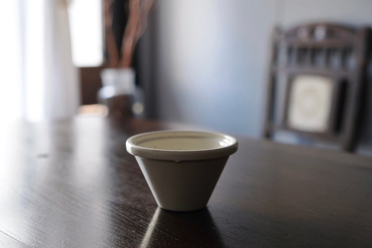 小さな フェセル 水切り h5.4cm フランス アンティーク 0501635