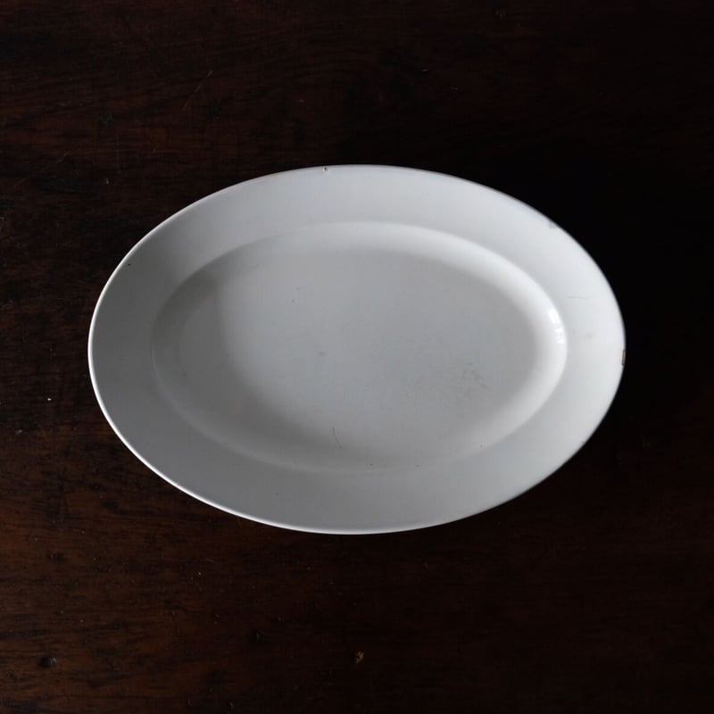 レア ①フランスアンティーク　クレイユモントロー　オクトゴナル　小さ目のお皿年代1920-半ば