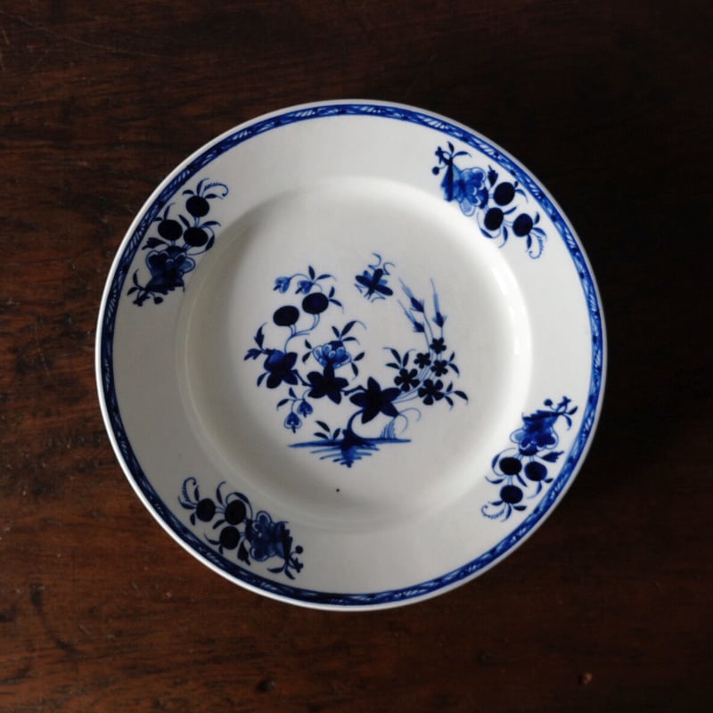 トゥルネー窯 Tournai とても古い花絵皿 トゥルネー窯 Tournai とても古い花絵皿 トゥルネー窯 Tournai とても