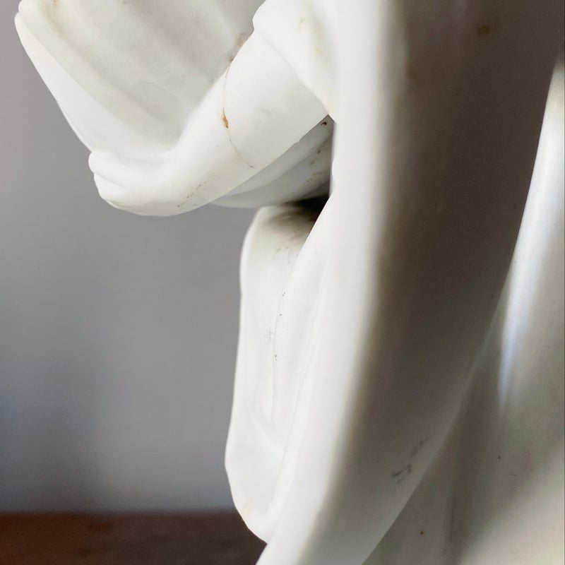 石膏 天使 像 フランス アンティーク | jinen_antique