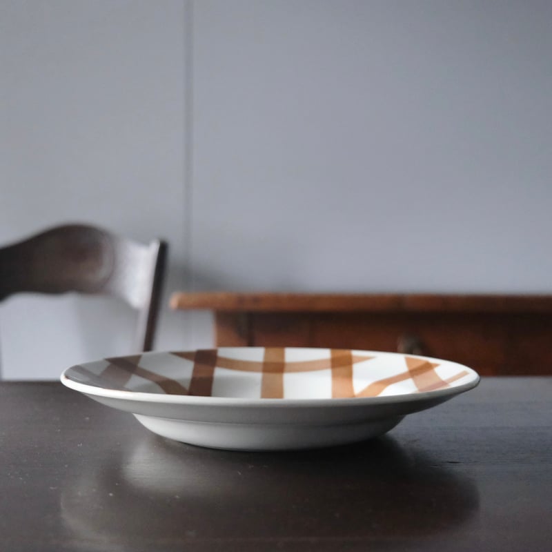 サンタマン オルシー・ムーランデルー nappe ギンガム チェック 深皿