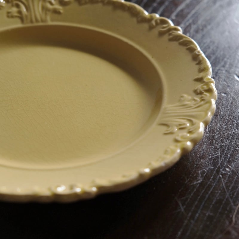 アプト焼き　オーバルプレート　フランスアンティーク アプト焼き オーバルプレート フランスアンティーク