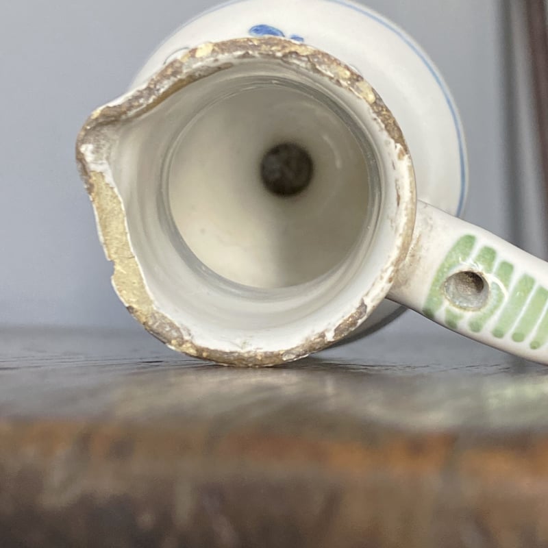 オイルピシェ 花柄 フランス アンティーク 0501476 | jinen_antique