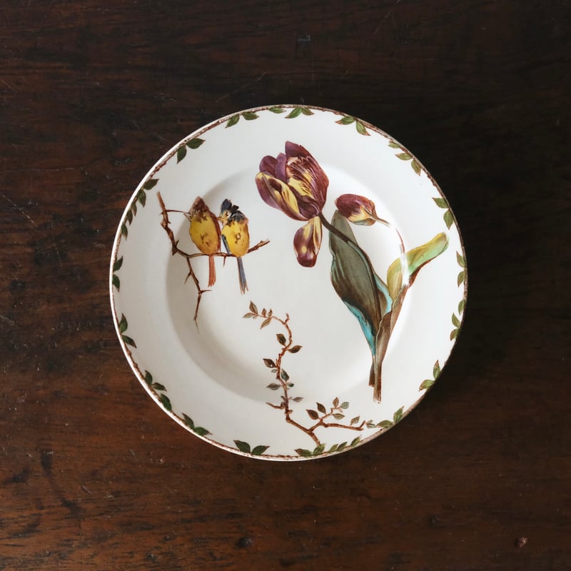 HB&Cie ショワジールロワ Oxford オックスフォード 平皿 手彩色 φ20