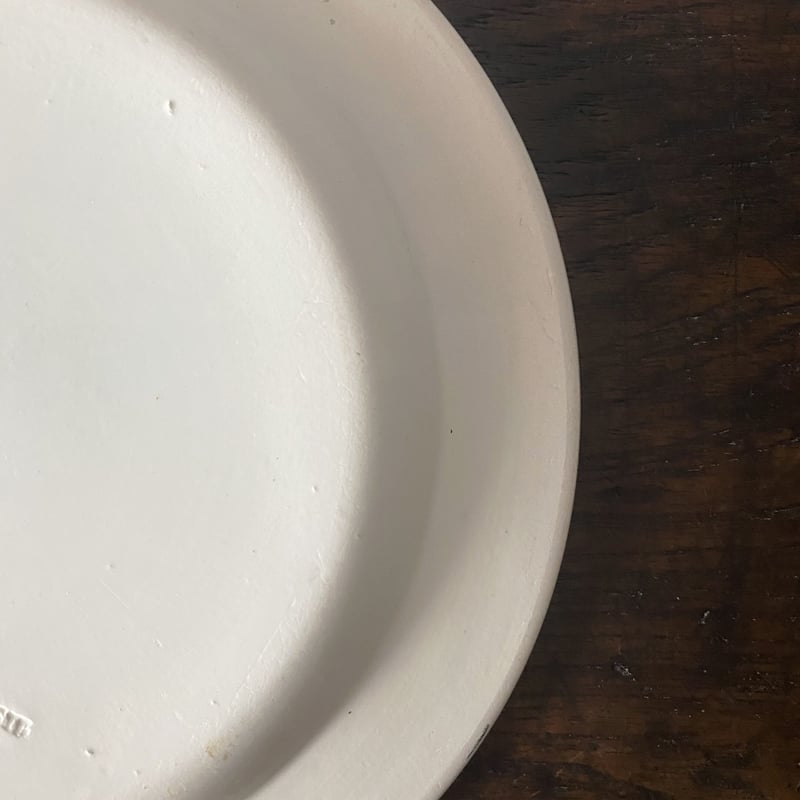 初期クレイユ　ファイアンスフィーヌ　天使の皿　グリザイユ　フランスアンティーク 初期クレイユ ファイアンスフィーヌ 天使の皿 グリザイユ