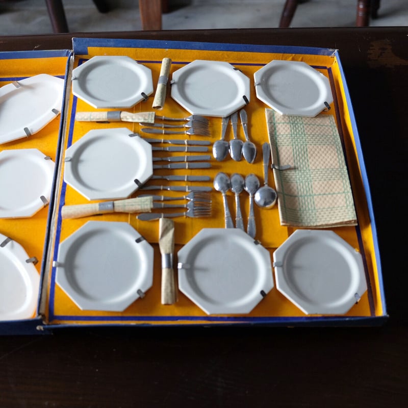 ジアン オクトゴナル ディネット・ セット アンティーク 050523