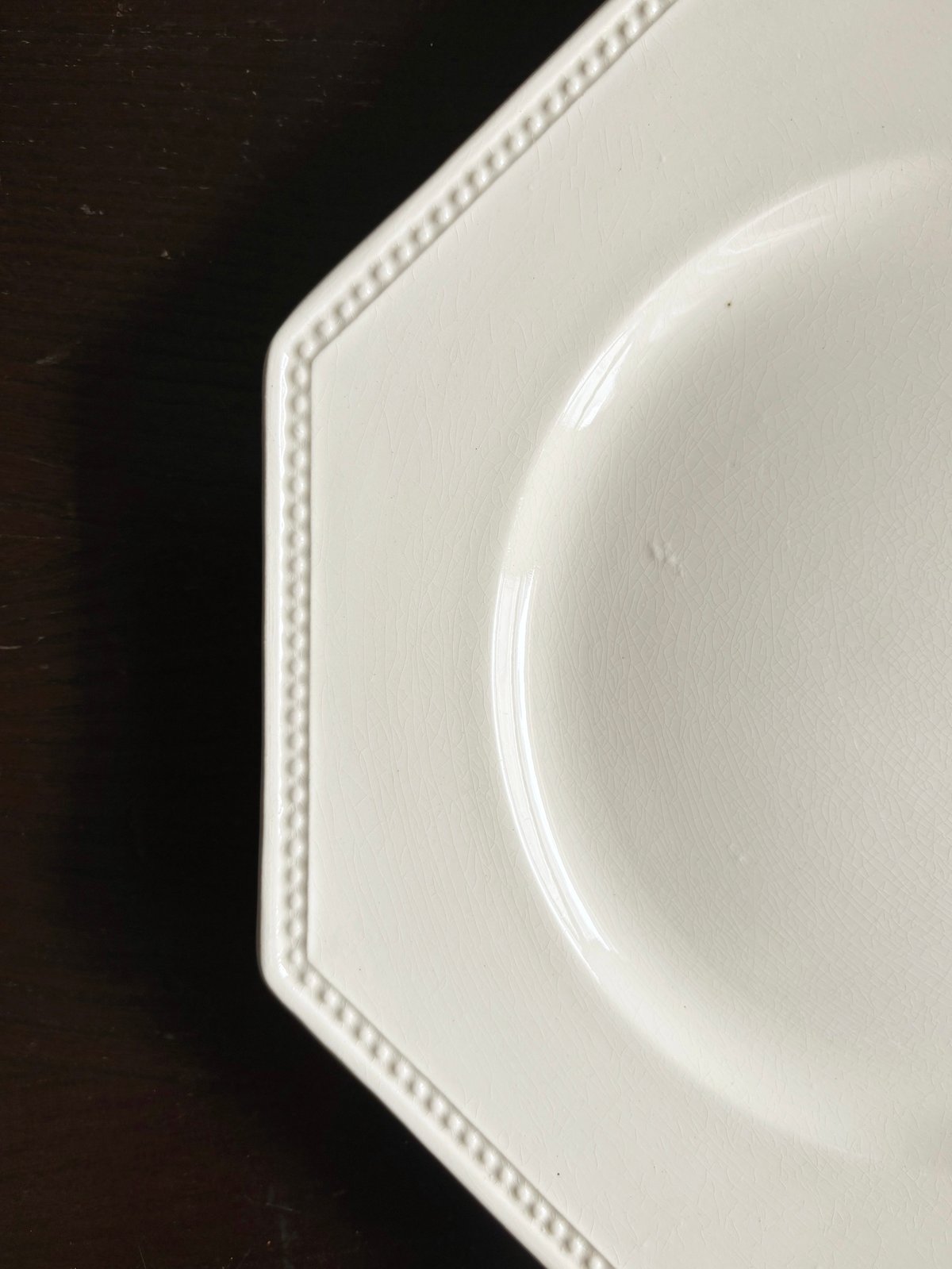 再値下げ❗️フランスアンティークディゴワンサルグミンヌ 平皿 2枚set フランスアンティーク ディゴワン＆サルグミンヌ レリーフ 2枚