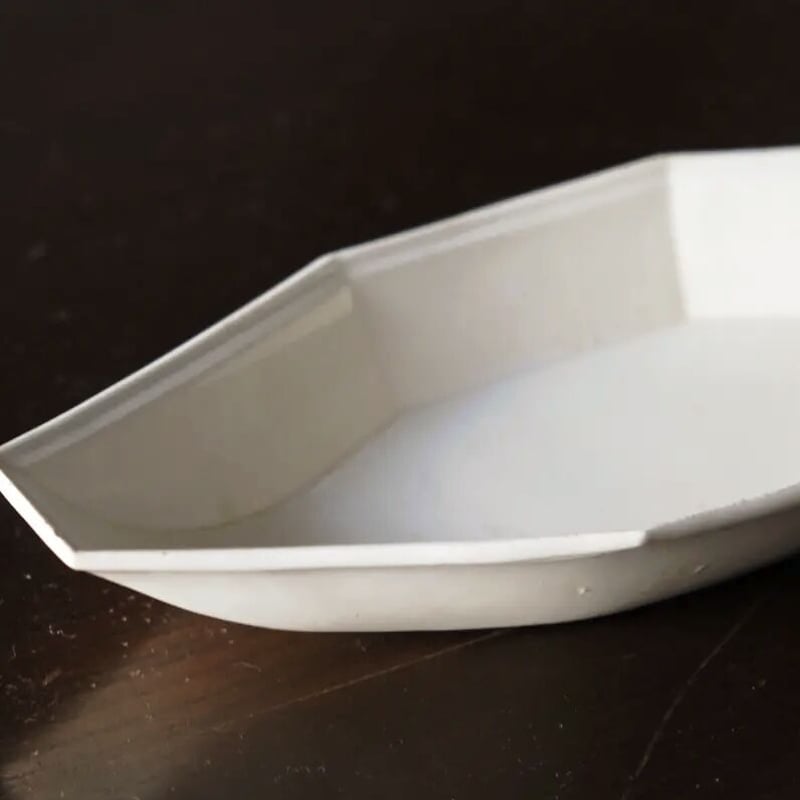 ファイアンスフィーヌ 舟形 ラヴィエ 無刻印 CREIL可能性 フランス