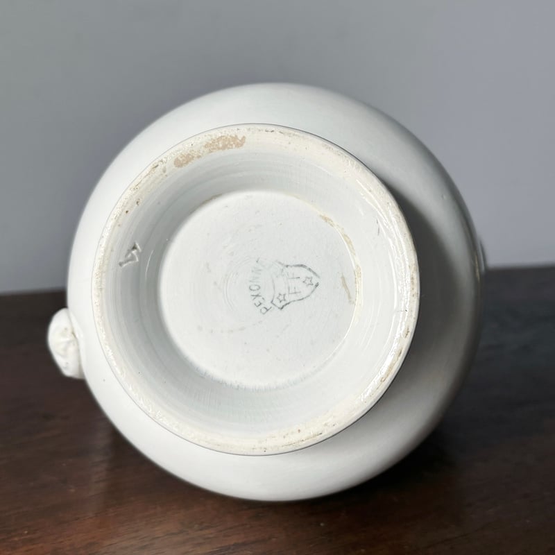 Pexonne ペクソンヌ 白 ピシェ ピッチャー 花器 花瓶 h19.5cm フランス