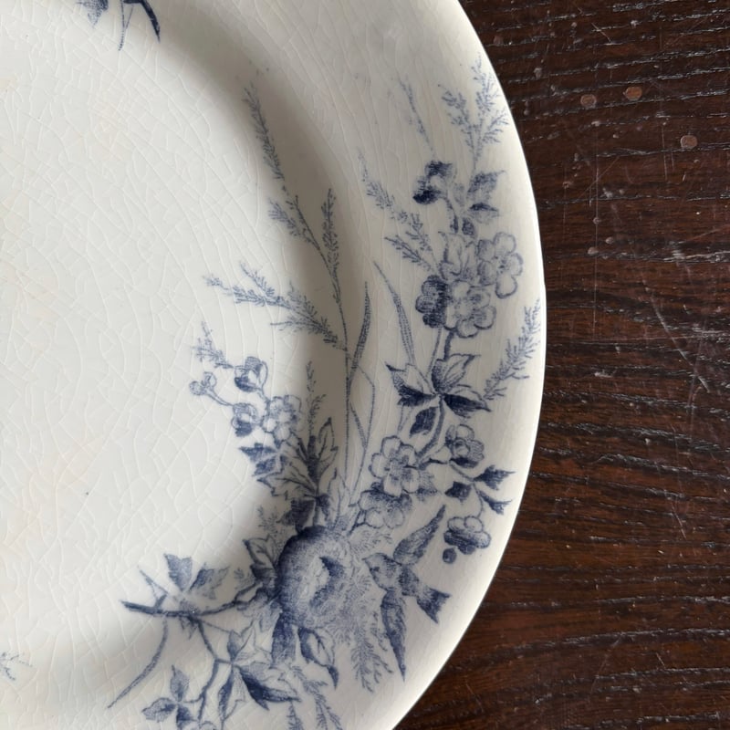 Creil & Montereau Linotte リノット デザート 平皿 φ20.8cm