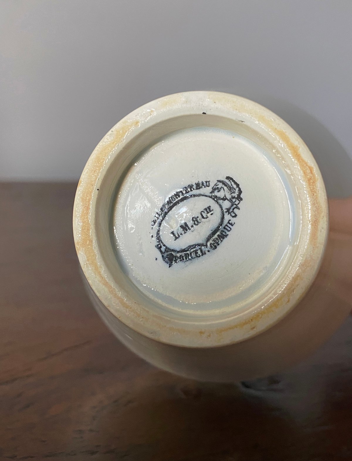 フランス アンティーク モントロー ナポレオン戦争絵皿