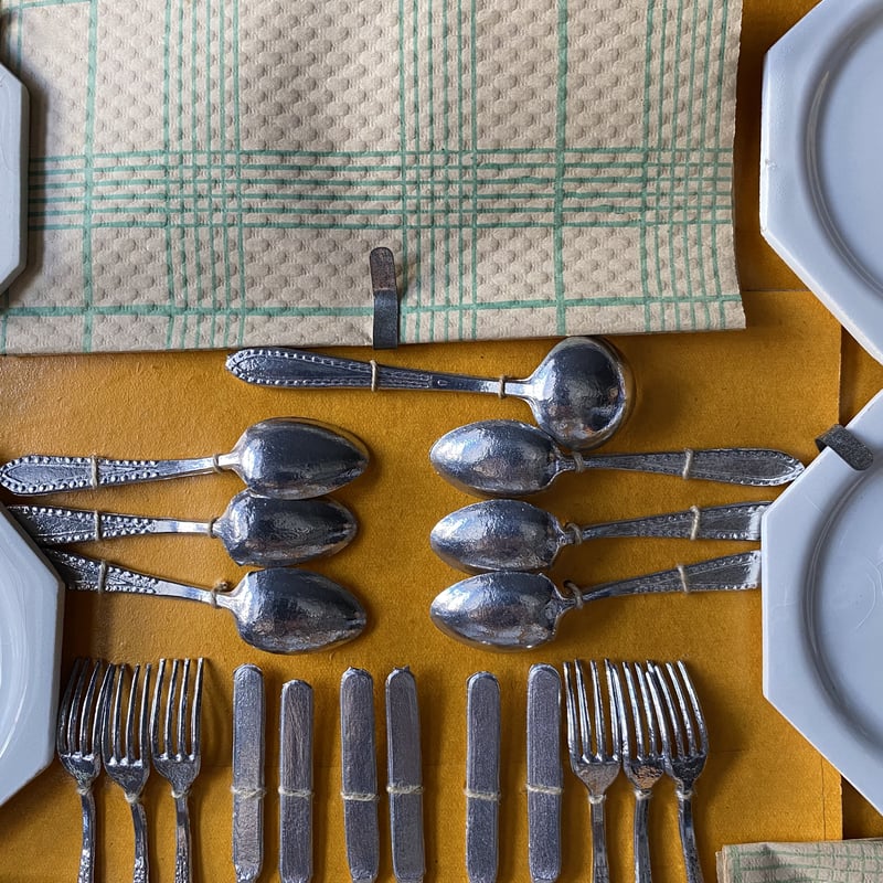 ジアン オクトゴナル ディネット・ セット アンティーク 050523