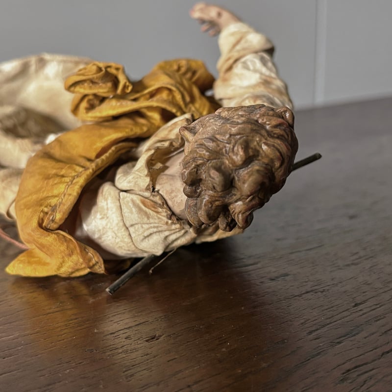 サントン人形　サントス　陶器　古道具　骨董 サントン 人形 サントス アンティーク 0501707 | iichi 日々の