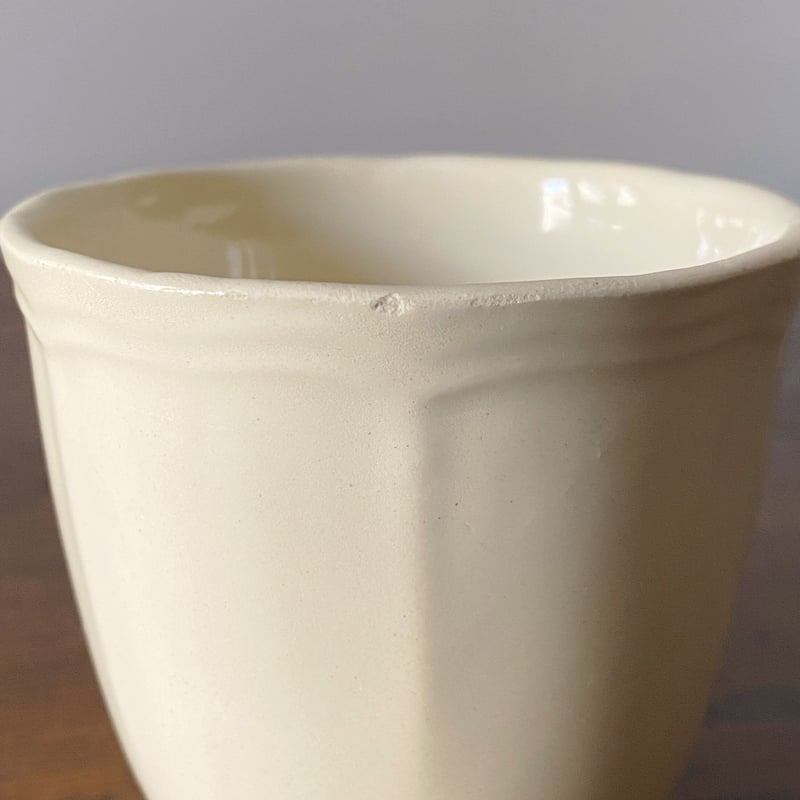 フランスアンティーク　サルグミンヌ　花リム　カップ&ソーサー オールドバカラ アンティーク DE BOUCHE A OREILLE / tasse