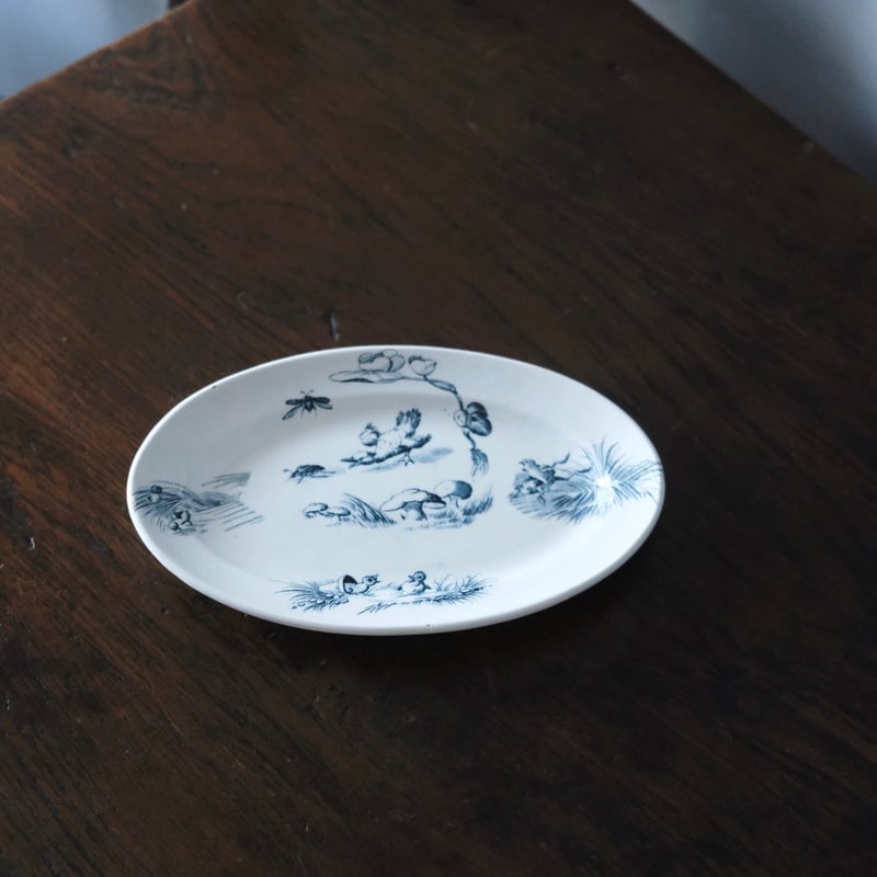 ディネット オーバル皿 楕円皿 おそらく リュネビルフランス