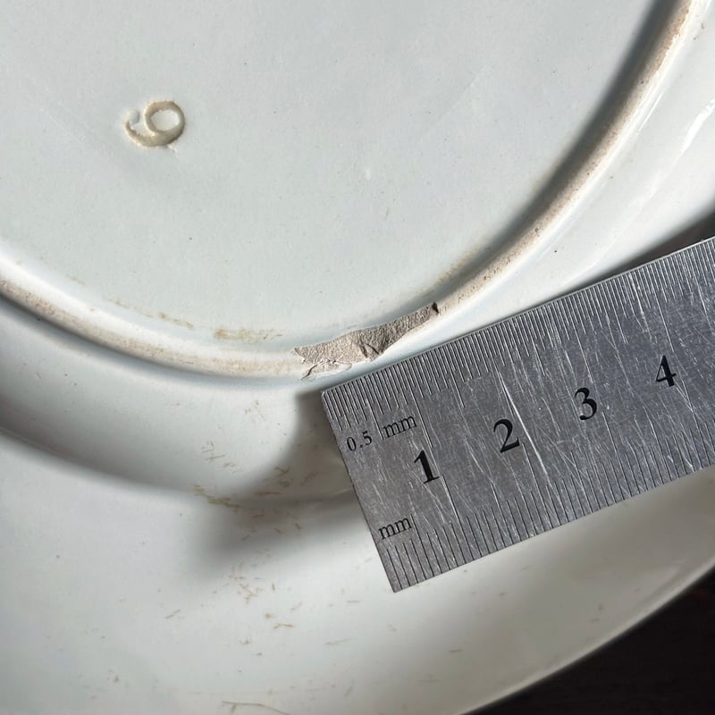 Creil & Montereau オーバル皿 楕円皿 クレイユモントロー クレイユ