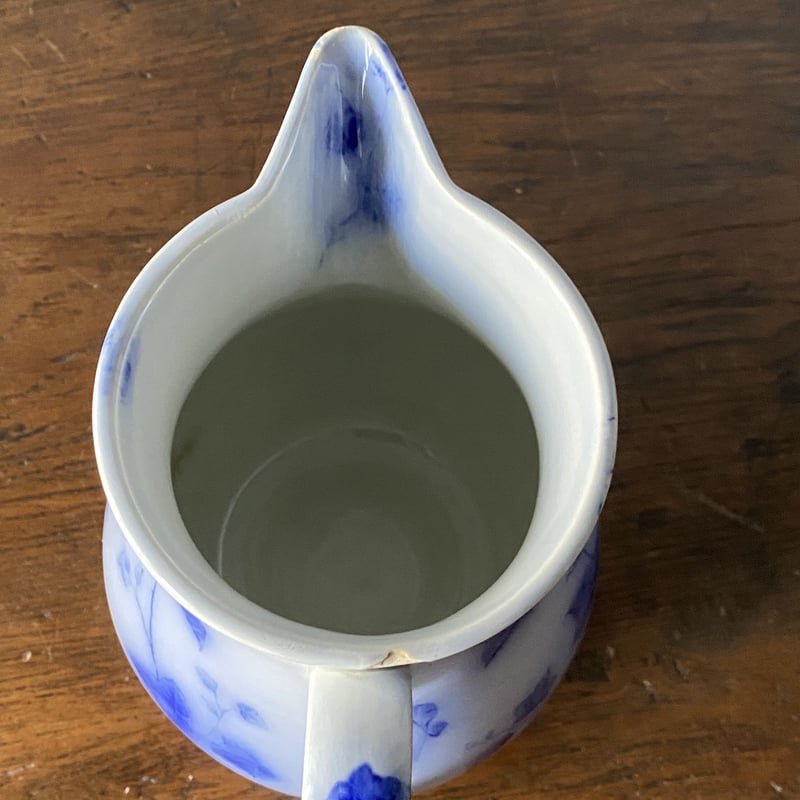 フランスアンティーク クレイユモントロー  ピシェ ボウル セット 洗面器 フランスアンティーク クレイユモントロー ピシェ ボウル セット 洗面