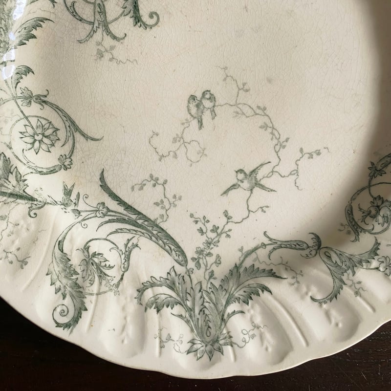 Gien Rinceaux ジアン ランソー 平皿 ディナー φ23.8cm フランス Gien Rinceaux ジアン ランソー 平皿 ディナー φ23.8cm フランス