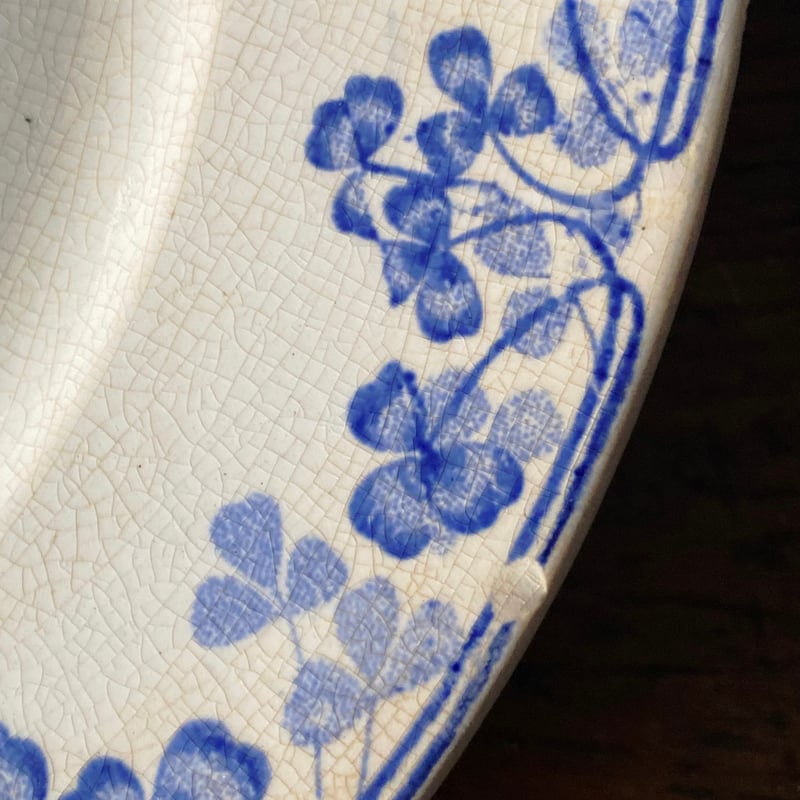 U&C SARREGUEMINES サルグミンヌ VICHY 平皿 リム皿 ディナー皿 φ23