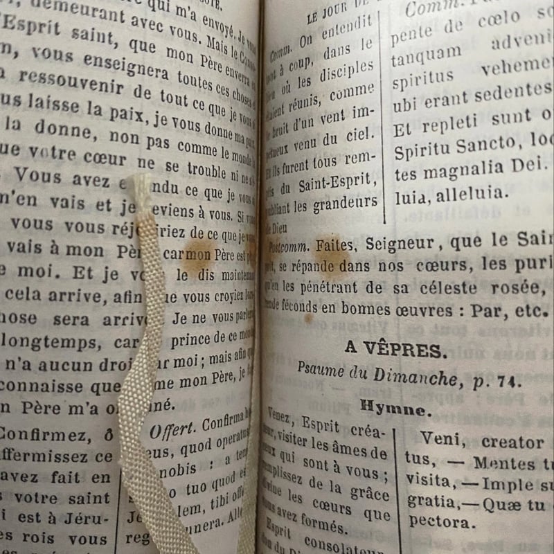 ミセル 祈祷書 1869年 フランス アンティーク 0501748 | jinen_antique