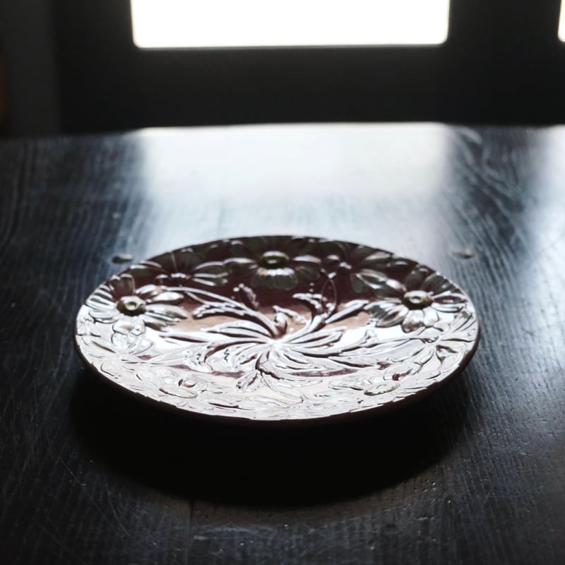Sarreguemines バルボティーヌ皿 平皿 マーガレットφ19.8cm フランス