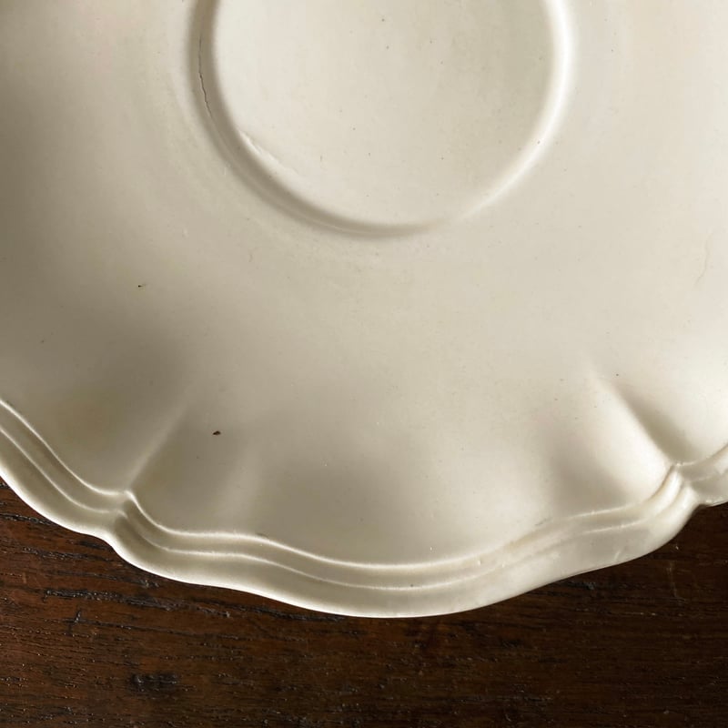 レア! 美品! フランス アンティーク サルグミンヌ コンポティエ 花リム 9CFA3889-E239-4F31-8501-