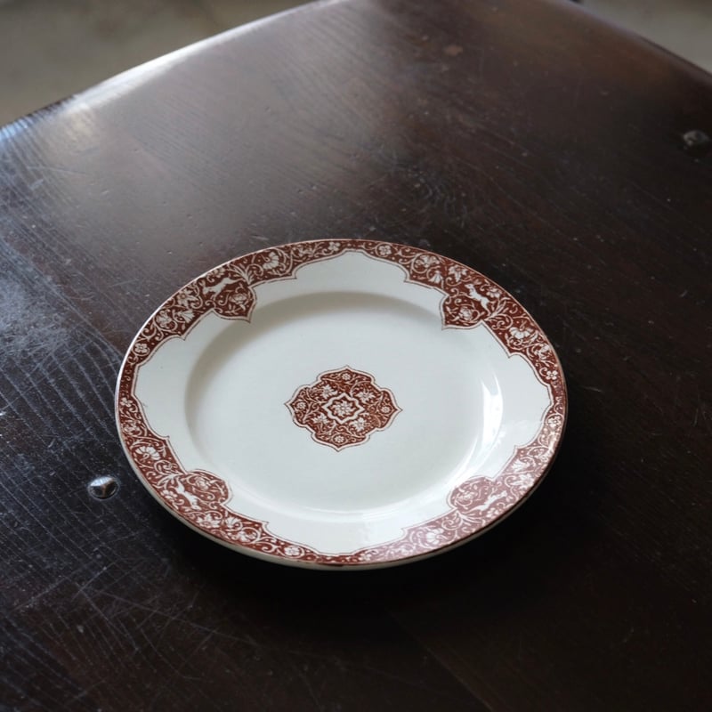 J.Vieillard&Cie Bordeaux ボルドー うさぎ 平皿 デザート皿 フランス