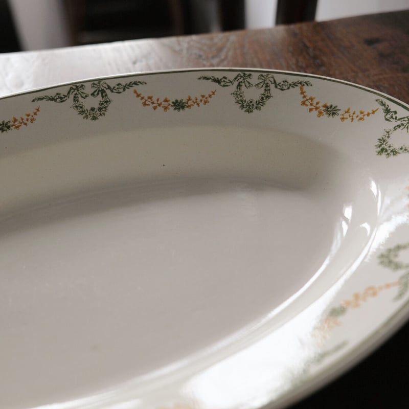 ロンウィ オーバル プレート アンティーク 050333 | jinen_antique ロンウィ オーバル プレート アンティーク 050333 | jinen_antique