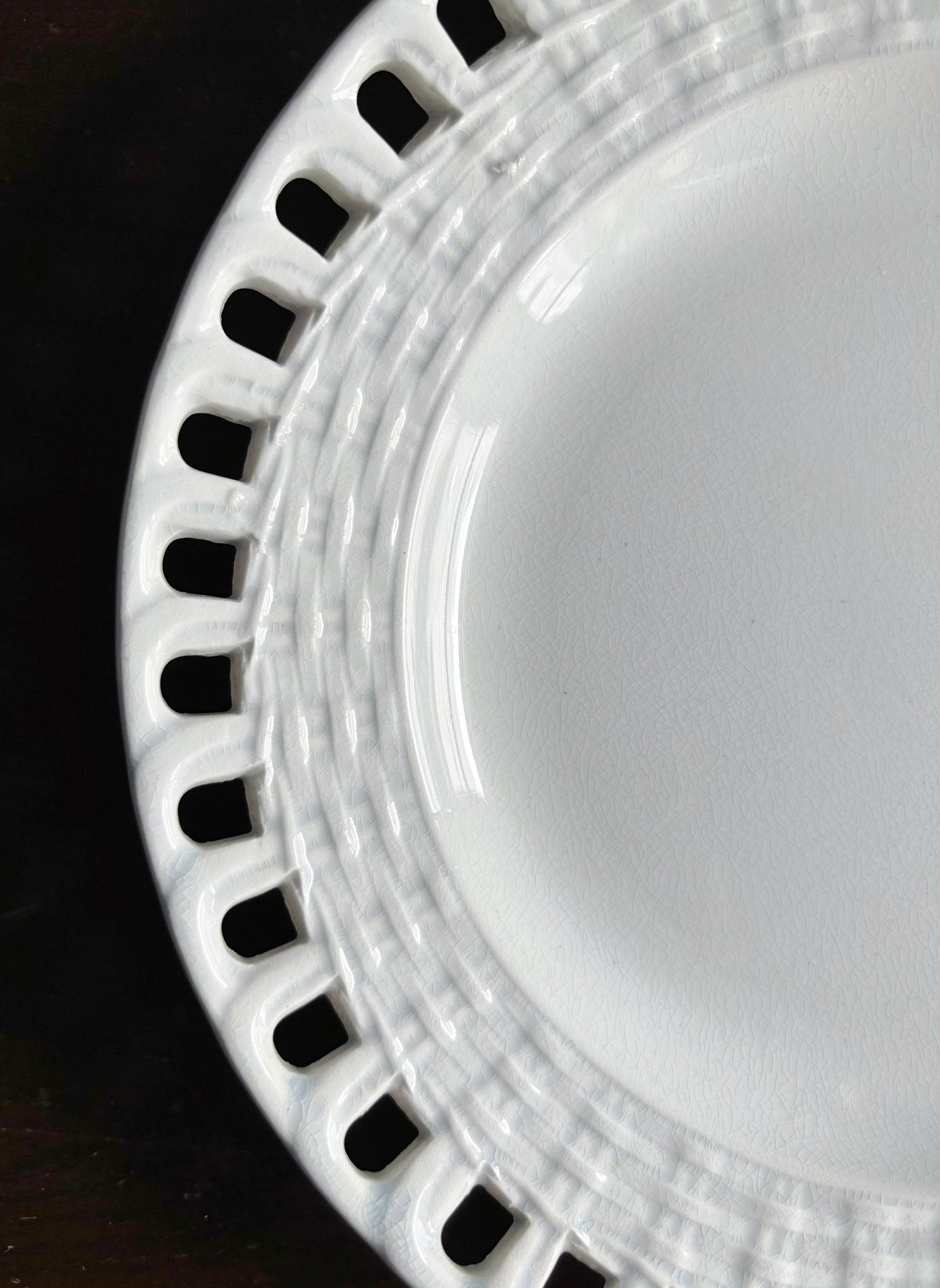 Creil&Montereau クレイユモントロー クレイユエモントロー パニエ皿
