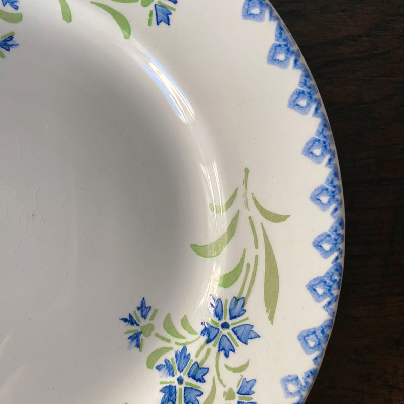 CHOISY LE ROI ショワジールロワ 矢車菊 平皿 φ20.5cm