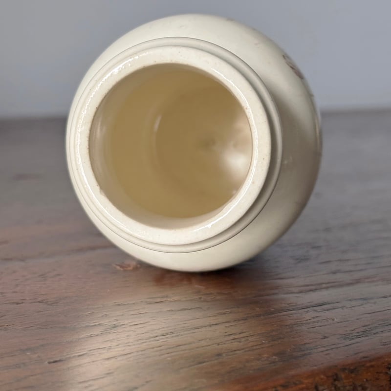 Lunéville リュネヴィル マスタードポット h9.8cm フランス