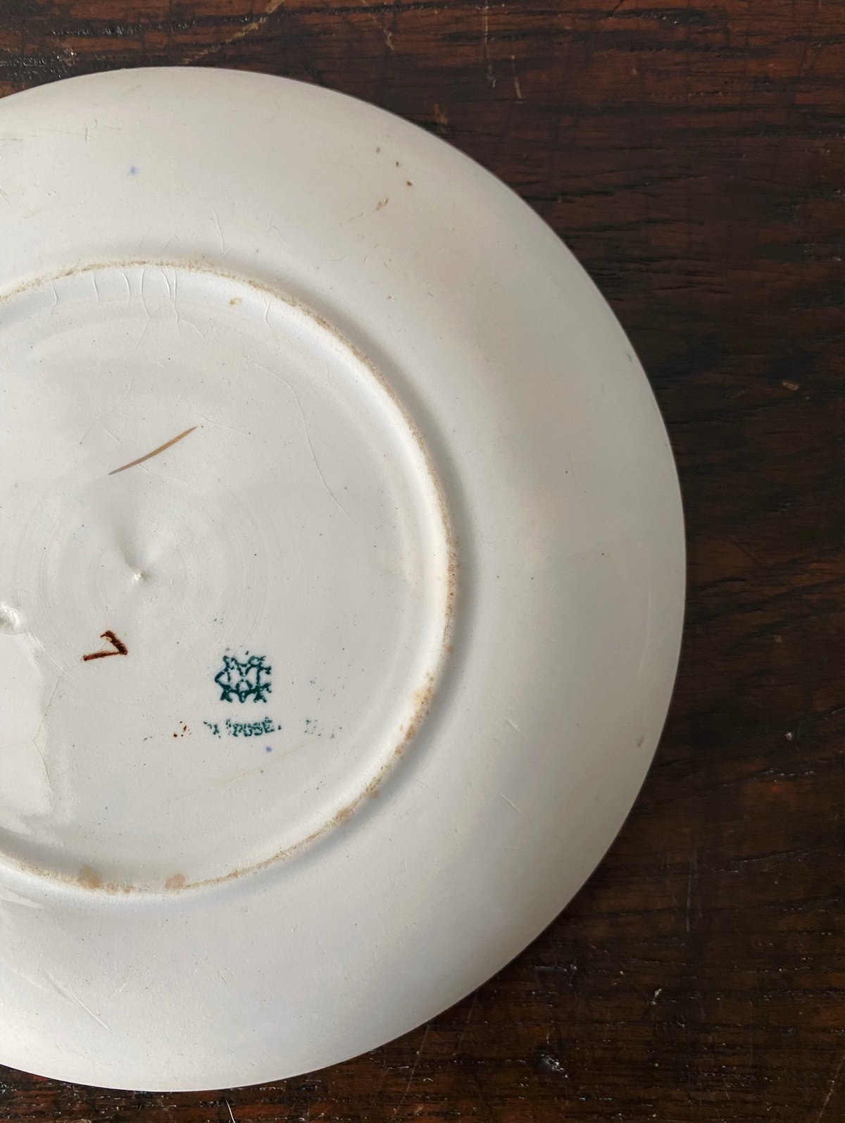 クレイユモントロー　カフェオレボウル　すずらん　ミュゲ クレイユ&モントロー Creil&Montereau Muguet ミュゲ すずらん