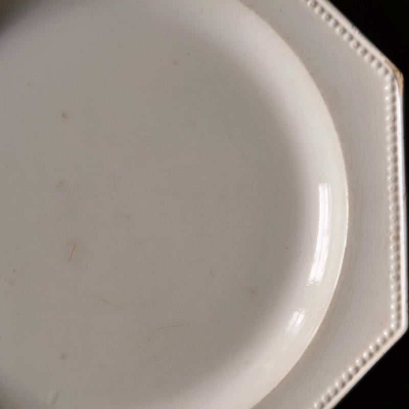 MONTEREAU モントロー ファイアンスフィーヌ オクトゴナル 平皿