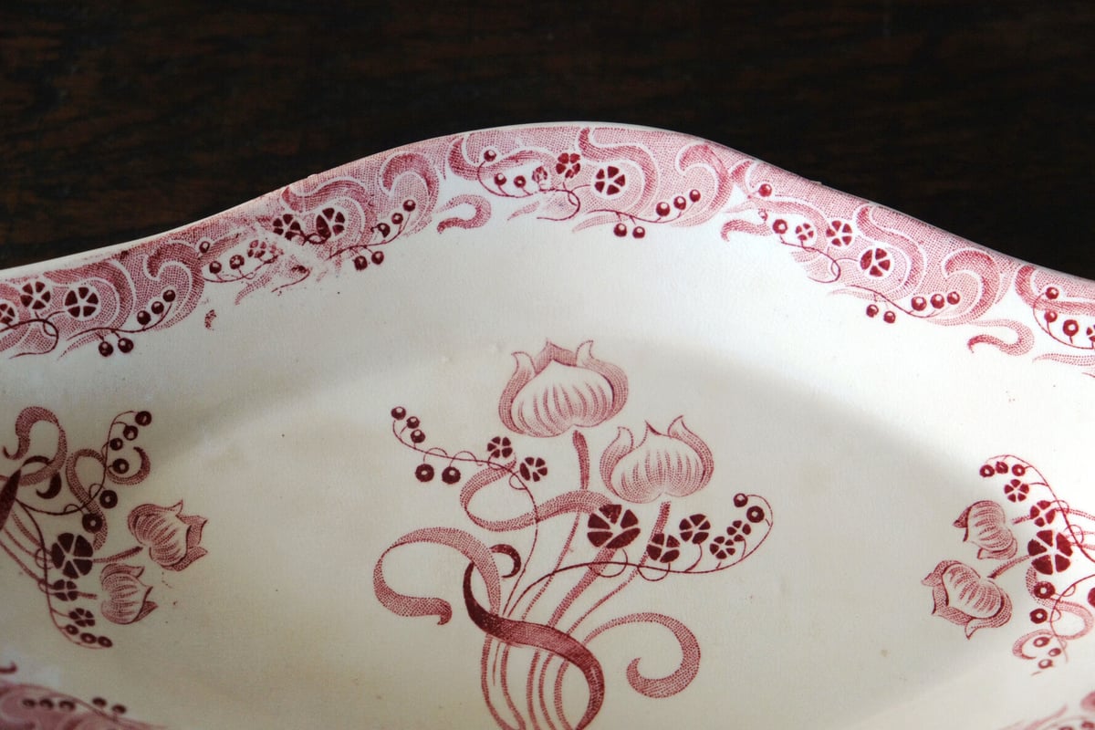 ロンウィ Longwy ラヴィエ アンティーク 050656 | jinen_antique ロンウィ Longwy ラヴィエ アンティーク 050656 | jinen_antique